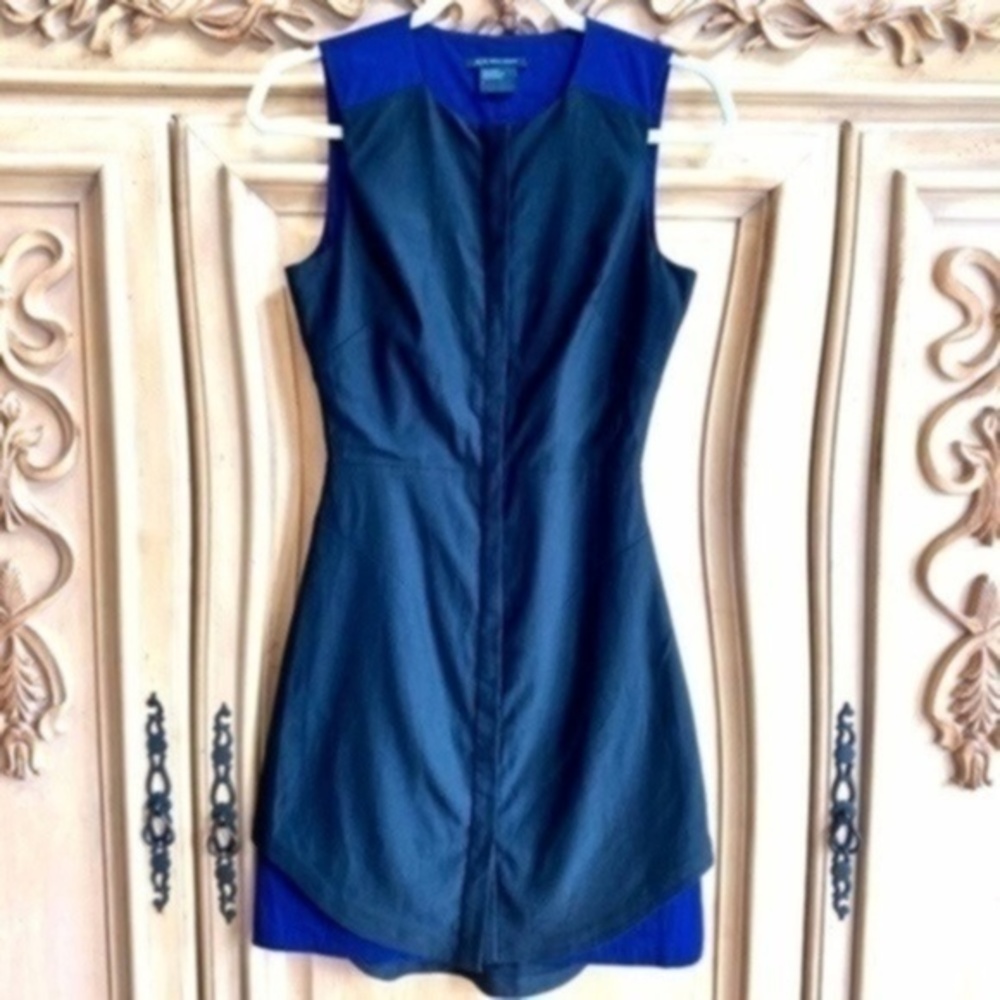 Armani Exchange Button Down Dress Navy & Black​​​​​​​​​​​​​
